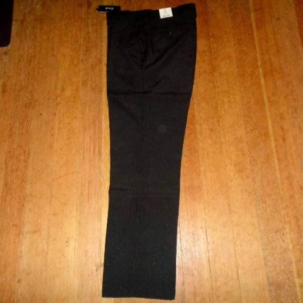 BOGARI, Men's Italian Slacks Size 34/31, Black, New With Tags